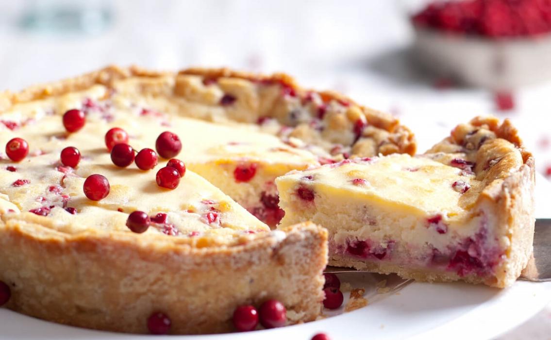 Cranberry Swirl Cheesecake Submitted by Sweet Heat Chefs - Monica Mooney